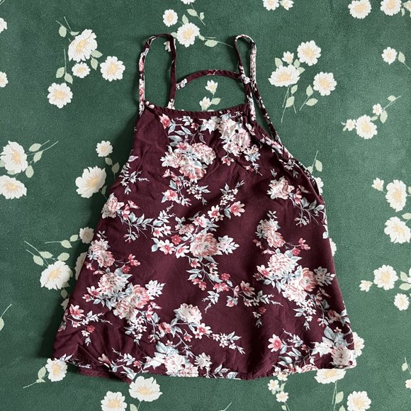 !!SOLD!! F21 Flowy Floral Crop Top Bundle - Picture 6 of 10